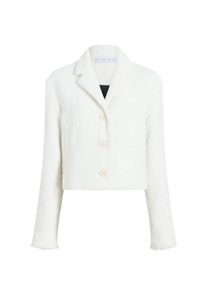 Proenza Schouler White Label Nima jacket in basket-weave