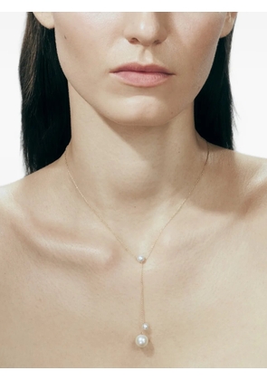 Sophie Bille Brahe Trois Moon pearls necklace - Gold