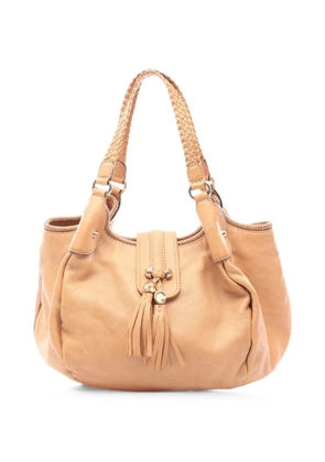 Gucci Pre-Owned 2000s Marrakech tassel shoulder bag - Neutrals