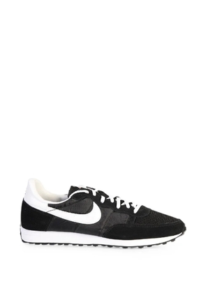 Nike Challenger leather-panel sneakers - Black