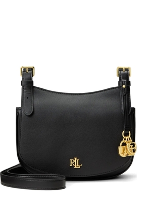 Lauren Ralph Lauren Marcy charm-detail crossbody bag - Black