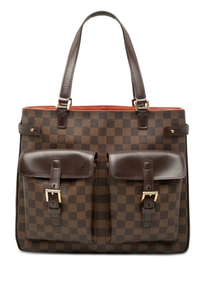 Louis Vuitton Pre-Owned 2005 Damier Ebene Uzes tote bag - Brown