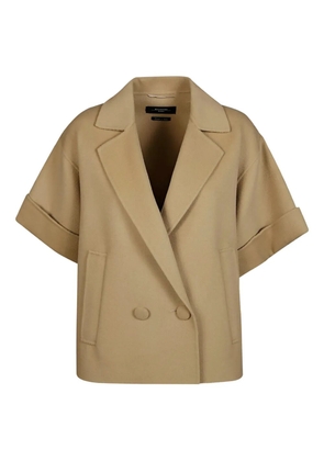 Weekend Max Mara double-breasted navarra coat - Neutrals