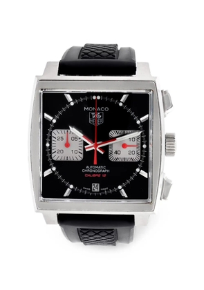 TAG Heuer Pre-Owned Monaco Calibre 12 39mm watch - Black