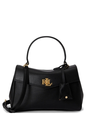 Lauren Ralph Lauren small Farrah leather satchel bag - Black