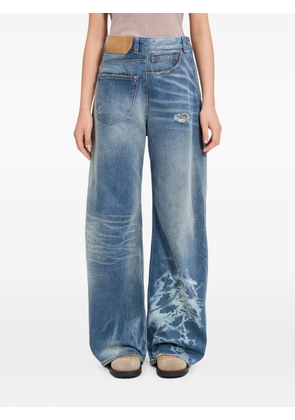 MM6 Maison Margiela wide-leg jeans - Blue