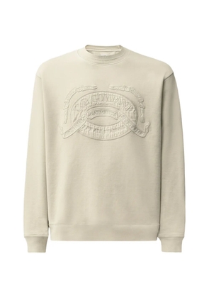 C.P. Company logo-embroidered sweatshirt - Neutrals