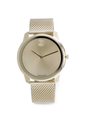 Movado BOLD mesh-strap 45mm watch - Gold
