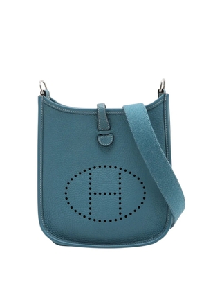 Hermès Pre-Owned 2024 Clemence Evelyne I TPM 16 crossbody bag - Blue