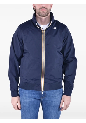 K-Way Amaury logo-patch jacket - Blue
