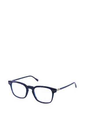 Fred square-frame glasses - Blue