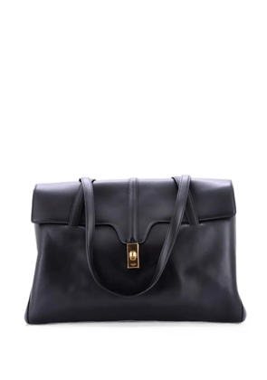 Celine Pre-Owned Soft 16 Bag Smooth Calfskin Large shoulder bag - Black