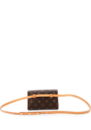 Louis Vuitton Pre-Owned Florentine Waist Bag Monogram Canvas belt bag - Brown