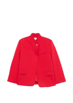 VICOLO high-neck single-button blazer - Red