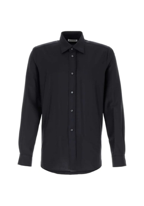 Jil Sander long-sleeve button-down shirt - Black