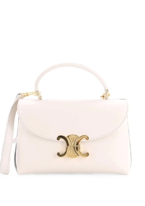 Celine Pre-Owned Nino Top Handle Bag Leather Teen satchel - Neutrals