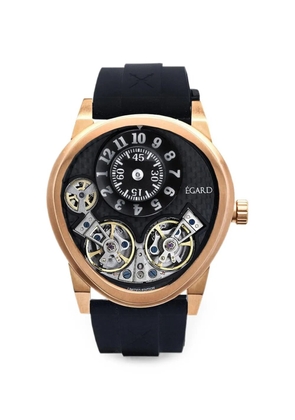 ÉGARD Quantus V3 43mm manual-wind watch - Black