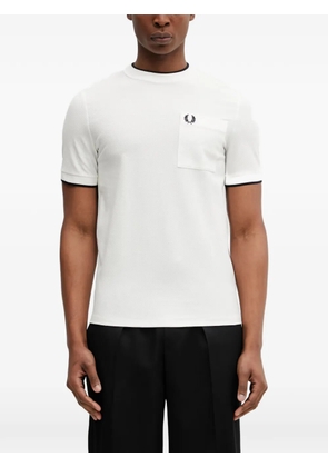 Fred Perry chest-pocket T-shirt - White
