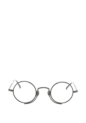Matsuda round-frame glasses - Black