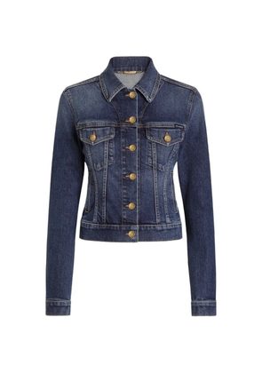 Dolce & Gabbana single-breasted denim jacket - Blue