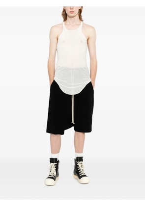 Rick Owens Rick dropped-crotch shorts - Black