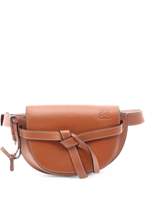 Loewe Pre-Owned 2010s Gate leather belt bag - Brown