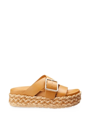Paloma Barceló Vienna Calidis buckle-detail sandals - Neutrals