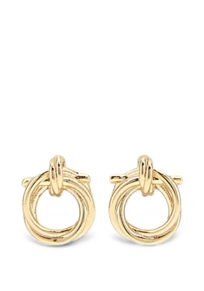 Ferragamo Gancini stud earrings - Gold