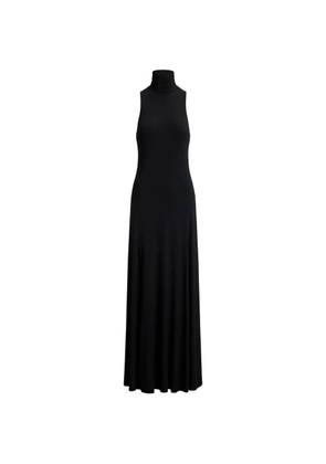 Lauren Ralph Lauren sleeveless turtleneck maxi dress - Black