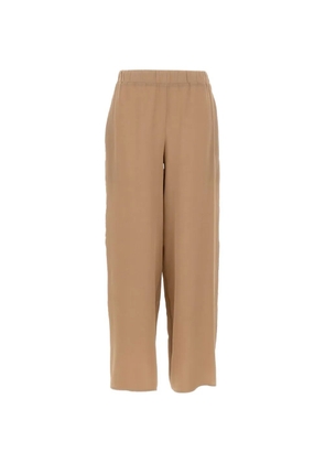 Kangra silk palazzo pants - Neutrals