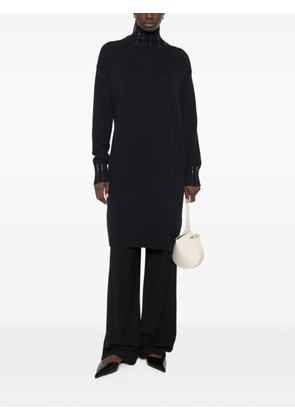 Fabiana Filippi bead-embellished midi dress - Blue