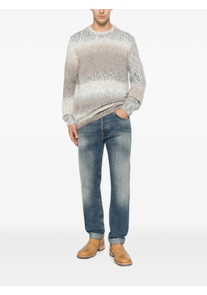 DONDUP gradient-effect chunky-knit sweater - Grey