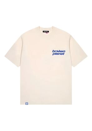 BROKEN PLANET logo T-shirt - Neutrals