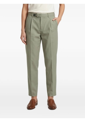 Brunello Cucinelli Monili-embellished pleated trousers - Green