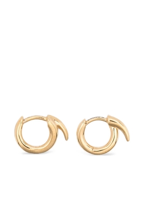 Shaun Leane Quill mini hoop earrings - Gold