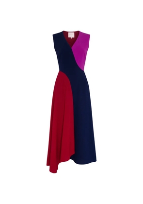 Roksanda Miral midi colour-block dress - Red