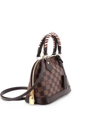 Louis Vuitton Pre-Owned Alma Handbag Damier with Braided Detail BB shoulder bag - Brown