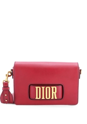 Christian Dior Pre-Owned Dio(r)evolution Flap Bag Leather Medium shoulder bag - Red