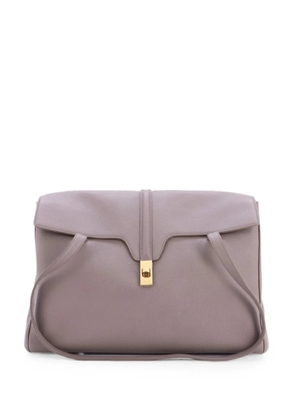 Celine Pre-Owned Soft 16 Bag Grained Calfskin Large shoulder bag - Grey