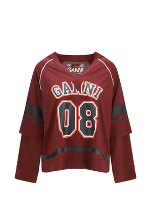 GANNI Cycora double-layered T-shirt