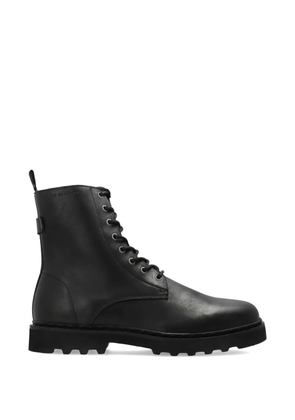 AllSaints lace-up skiff ankle boots - Black