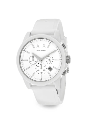 Armani Exchange Active 44mm watch - White