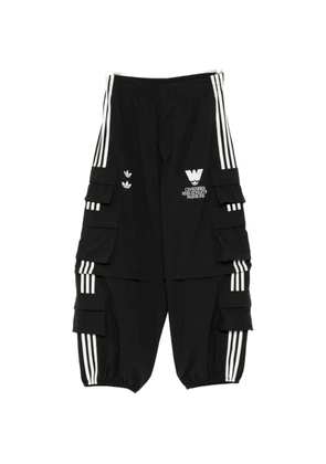 adidas cargo-pocket track pants - Black