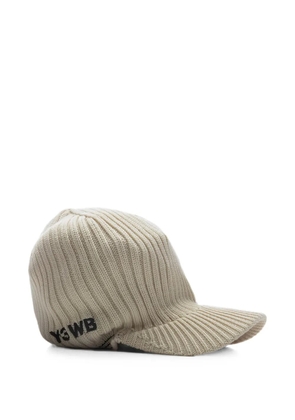 adidas x Wales Bonner x Y-3 rib-knit beanie cap - Neutrals