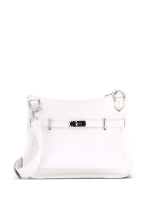 Hermès Pre-Owned Jypsiere Bag Clemence 34 crossbody bag - White