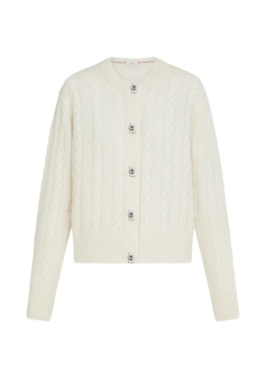 Ferragamo cable-knit cardigan - Neutrals