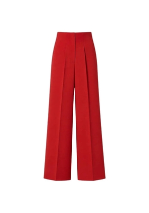 RETORI Cady high-waisted wide-leg trousers - Red