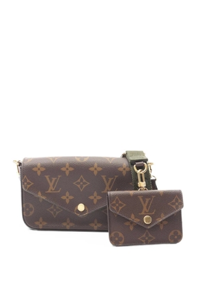 Louis Vuitton Pre-Owned 2021 Felicie Monogram shoulder bag - Brown