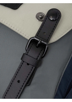 Doughnut buckle-fastening backpack - Blue