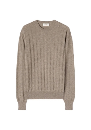 RETORI Window crew-neck sweater - Brown